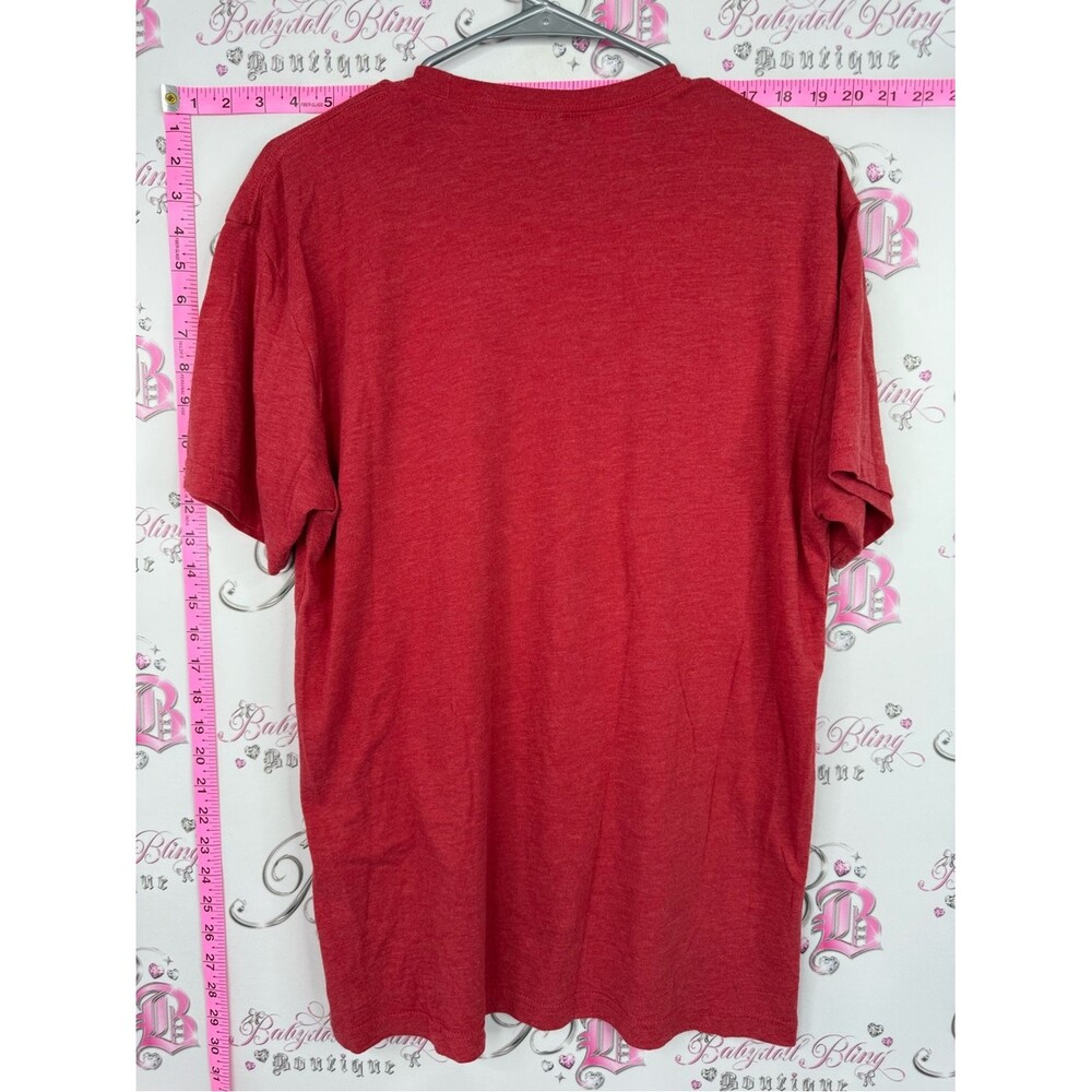 Next Level Apparel Red Short-Sleeve The Tragically Hip Graphic Tee - Picture 2 of 9